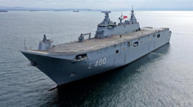 Türkiye'de bir ilk! TCG Anadolu envantere giriyor