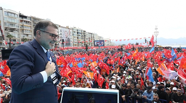 Vatandaşlar Gündoğdu'da Cumhurbaşkanı Erdoğan'ı bekliyor