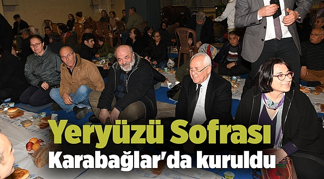 Yeryüzü Sofrası Karabağlar'da kuruldu