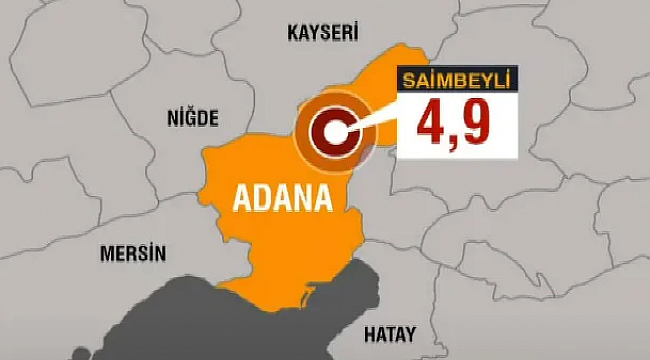 Adana&#039;da korkutan deprem!