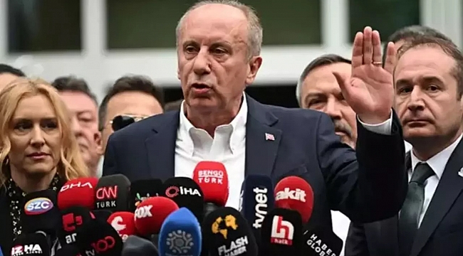 Adaylıktan çekilen Muharrem İnce&#039;den mektup