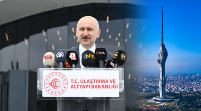 Bakan Karaismailoğlu: Çamlıca Kulesi&#039;ni 1 milyon 140 bin kişi ziyaret etti