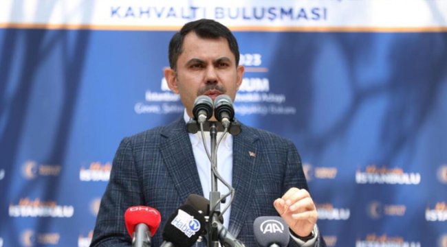 Bakan Kurum: Kartal'da hiç kimse riskli evlerde yaşamayacak