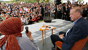 Cumhurbaşkanı Erdoğan Adıyaman'da gençlerle buluştu