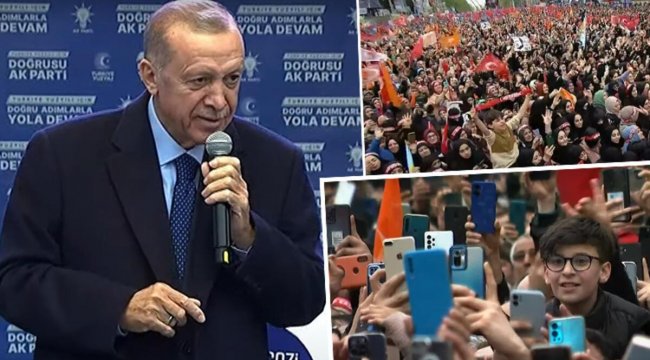 Cumhurbaşkanı Erdoğan: Akşener&#039;i masaya geri getiren de İnce&#039;yi adaylıktan çektiren de aynı güç