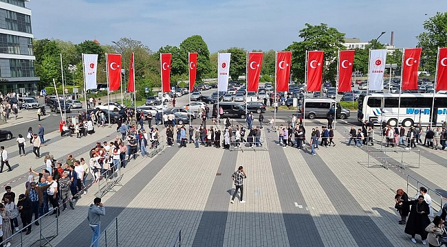 Cumhurbaşkanlığı 2. tur seçimine Almanya&#039;dan rekor katılım