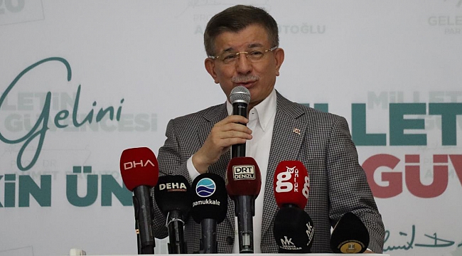 Davutoğlu: 15 Mayıs sabahı siyasetin &quot;Hıdırellezi&quot; olacak