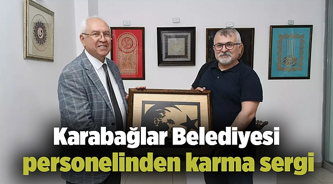 Karabağlar Belediyesi personelinden karma sergi