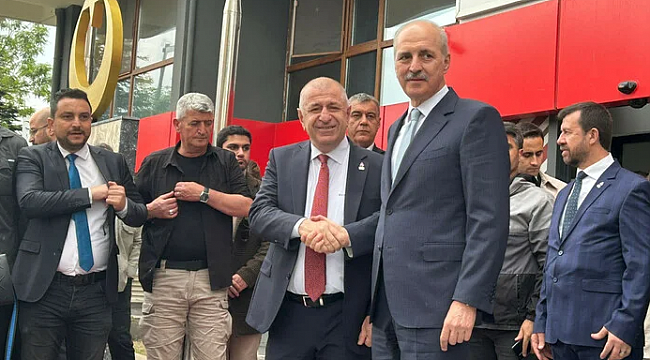 Numan Kurtulmuş Ümit Özdağ görüşmesi sona erdi