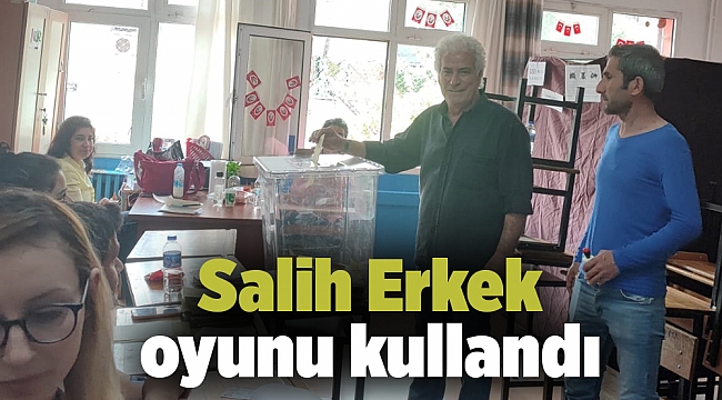Salih Erkek oyunu kullandı