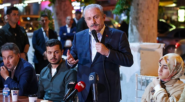 TBMM Başkanı Mustafa Şentop: Bu seçimin teması, ana fikri tam bağımsız Türkiye