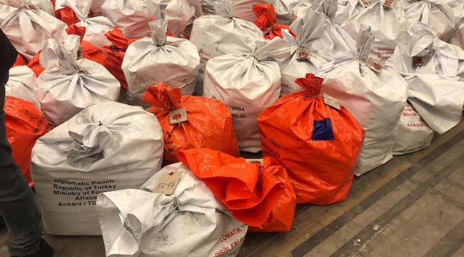 Yurt dışında kullanılan oylar seçim sandıklarına konuldu