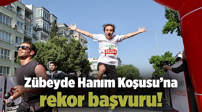 Zübeyde Hanım Koşusu’na rekor başvuru!