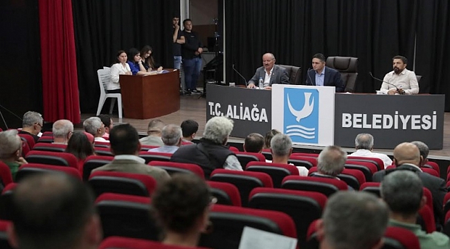 Aliağa Meclisi'nde stat hamlesi