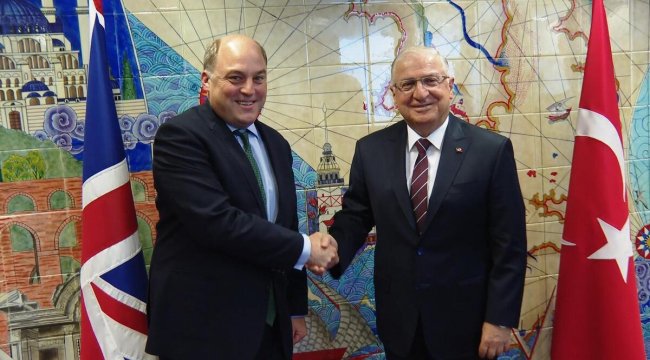 Bakan Güler, İngiliz mevkidaşı Wallace ile görüştü