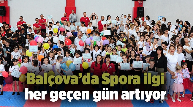 Balçova’da Spora ilgi her geçen gün artıyor  ​​​​​​​