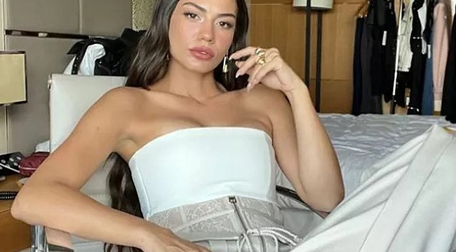 Demet Özdemir&#039;in keyfi yerinde!