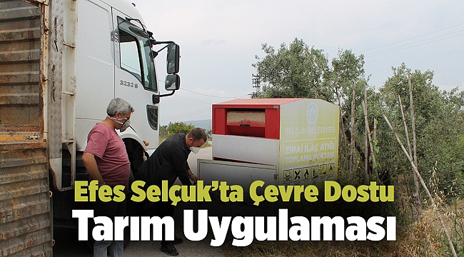 Efes Selçuk’ta Çevre Dostu Tarım Uygulaması