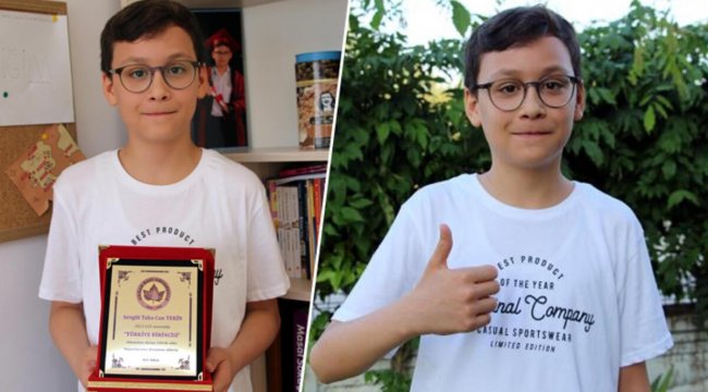 LGS&#039;den tam puan alan Taha Can Tekin: Bolca kitap okuyarak hazırlandım