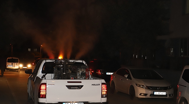 Ödemiş’te sivrisinek ve haşereyle etkin mücadele