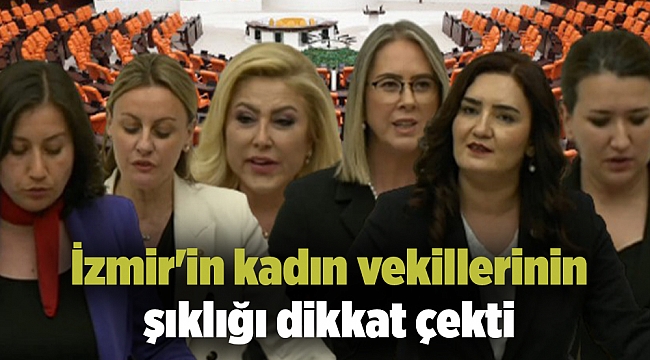 TBMM'de yemin töreninde İzmir'in kadın vekillerinin şıklığı dikkat çekti