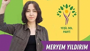 Yeşil Sol Parti milletvekili adayı Meryem Yıldırım tutuklandı