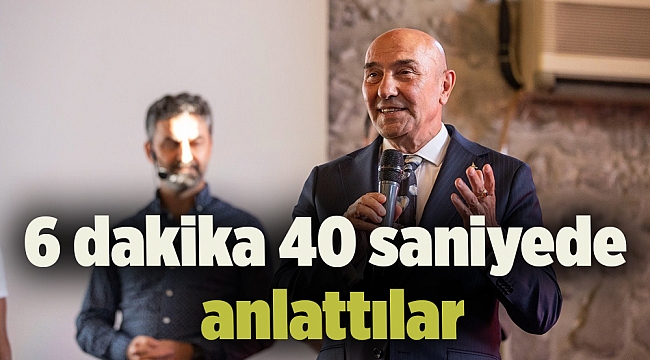 6 dakika 40 saniyede anlattılar