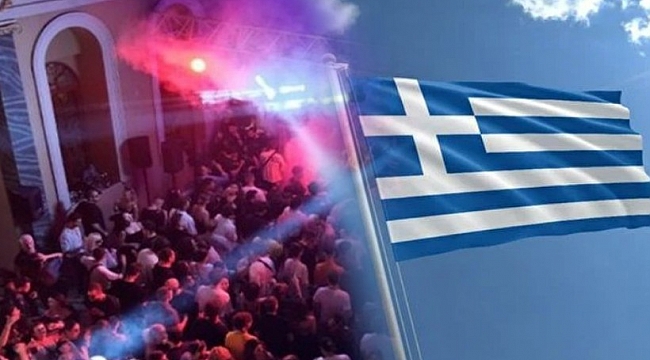 Aziz Vukolos Kilisesi'ndeki partiye Yunanistan'dan tepki