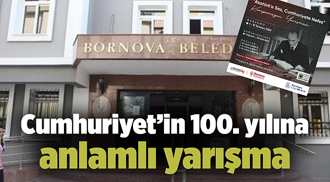 Cumhuriyet’in 100. yılına anlamlı yarışma
