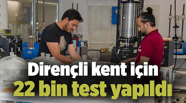 Dirençli kent için 22 bin test yapıldı