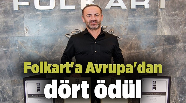 Folkart'a Avrupa'dan dört ödül