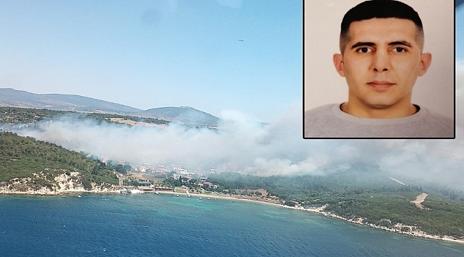 İzmir’deki orman yangınında yaralanan personel şehit oldu