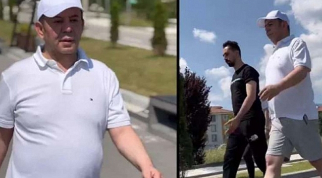 Tanju Özcan'ın CHP Genel Merkezi'ne yürüyüşü başladı