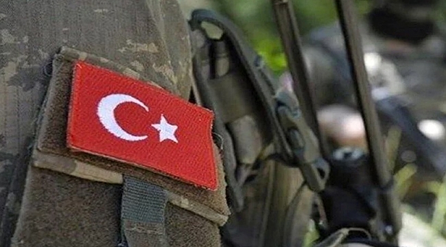 Arazide düşen asker şehit oldu