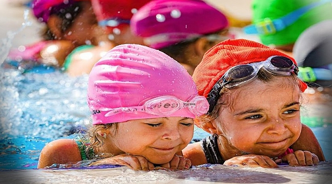 Başkan Sandal istedi: İlk defa havuzla tanıştılar