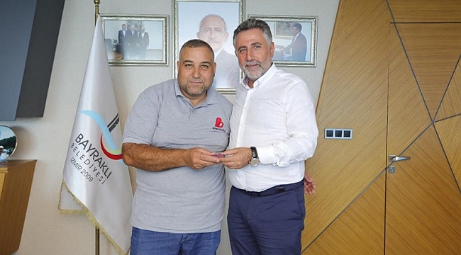 Belediye işçisinden örnek davranış