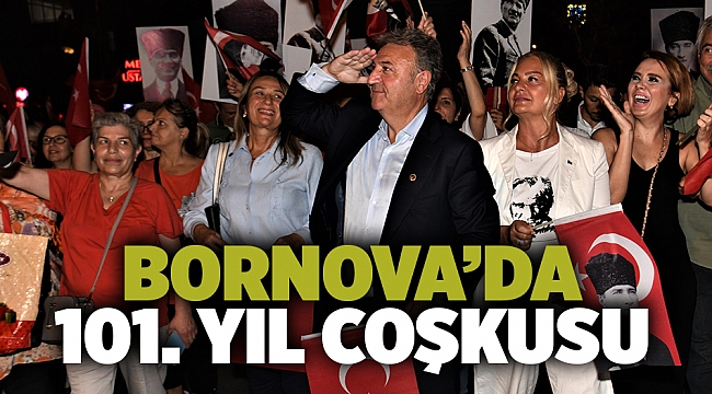 Bornova’da 101. yıl coşkusu
