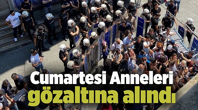 Cumartesi Anneleri gözaltına alındı