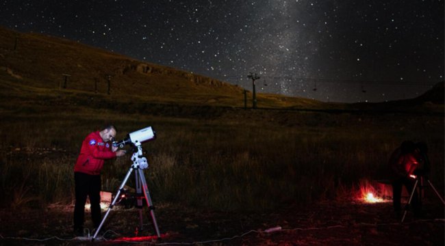 Gökbilim meraklıları Saklıkent&#039;te buluştu