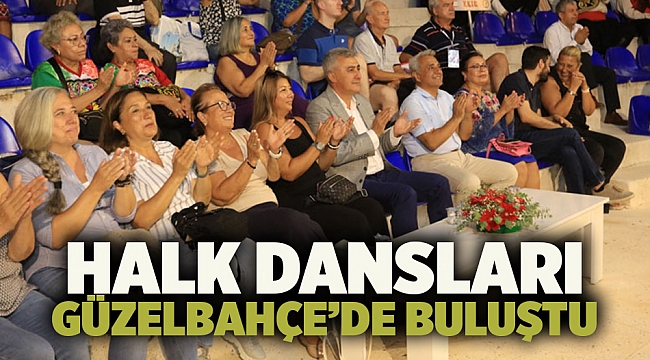 Halk Dansları Güzelbahçe&#039;de Buluştu