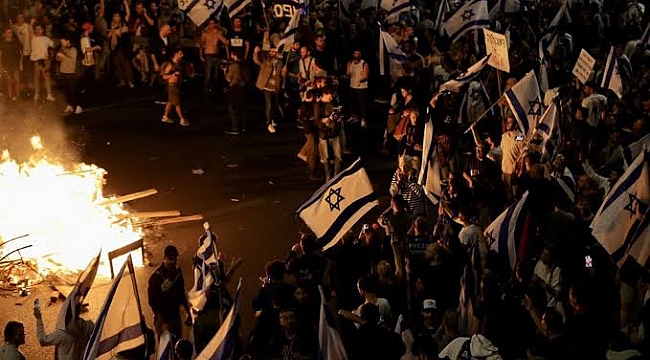 İsrail'de yargı düzenlemesine karşı protestolarda 32. haftaya girildi