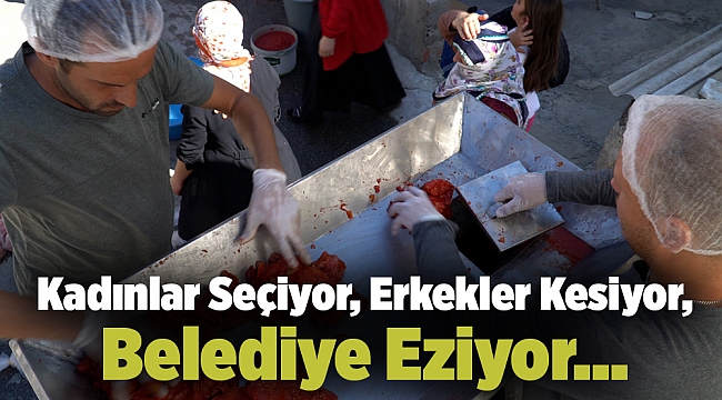 Kadınlar Seçiyor, Erkekler Kesiyor, Belediye Eziyor...