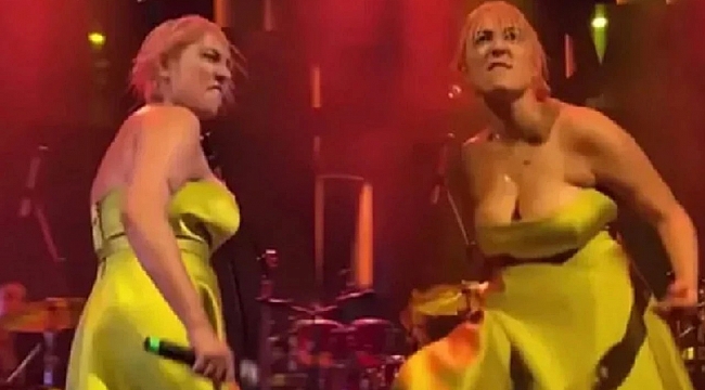 Kalben sahnede kendinden geçti!