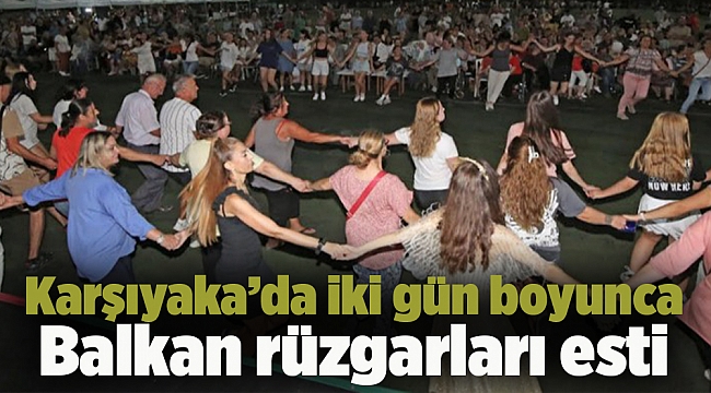 Karşıyaka’da iki gün boyunca Balkan rüzgarları esti