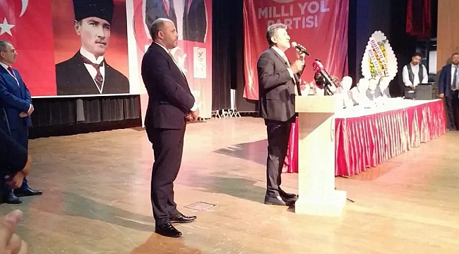Milli Yol Partisi'nin 1.Olağan üstü kongresi yapıldı