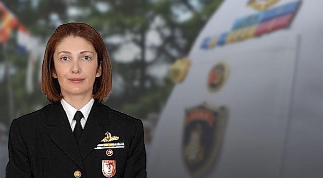 NATO'dan ilk kadın amirali Fırat'a tebrik!