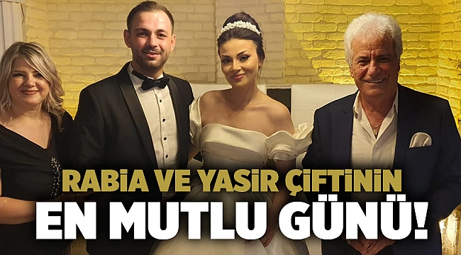 RABİA VE YASİR ÇİFTİNİN EN MUTLU GÜNÜ!