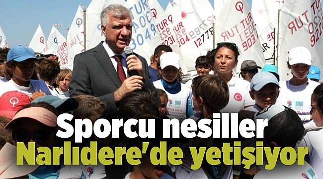 Sporcu nesiller Narlıdere'de yetişiyor