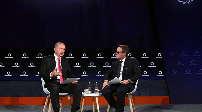 ABD'de konuşan Cumhurbaşkanı Erdoğan'dan "enflasyon" mesajı