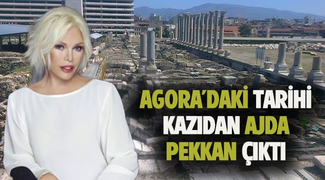 Agora&#039;daki Kazıdan Ajda Pekkan Çıktı